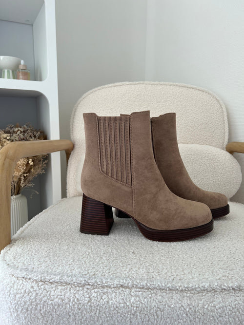 Bottines Aurore Taupe