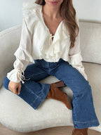 Blusa Iris Crudo