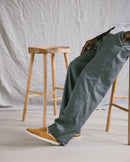 Mule cuir homme camel Angarde porté