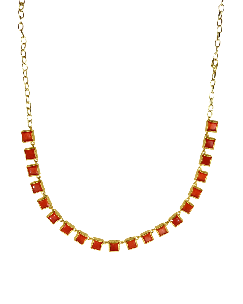 Collier/Ceinture Corazón Roto - Rouge