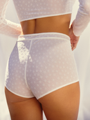 Short Snow Flowers court