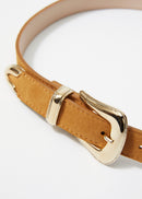 Belt P Ellis Mid Waist Belt - Beige - Women