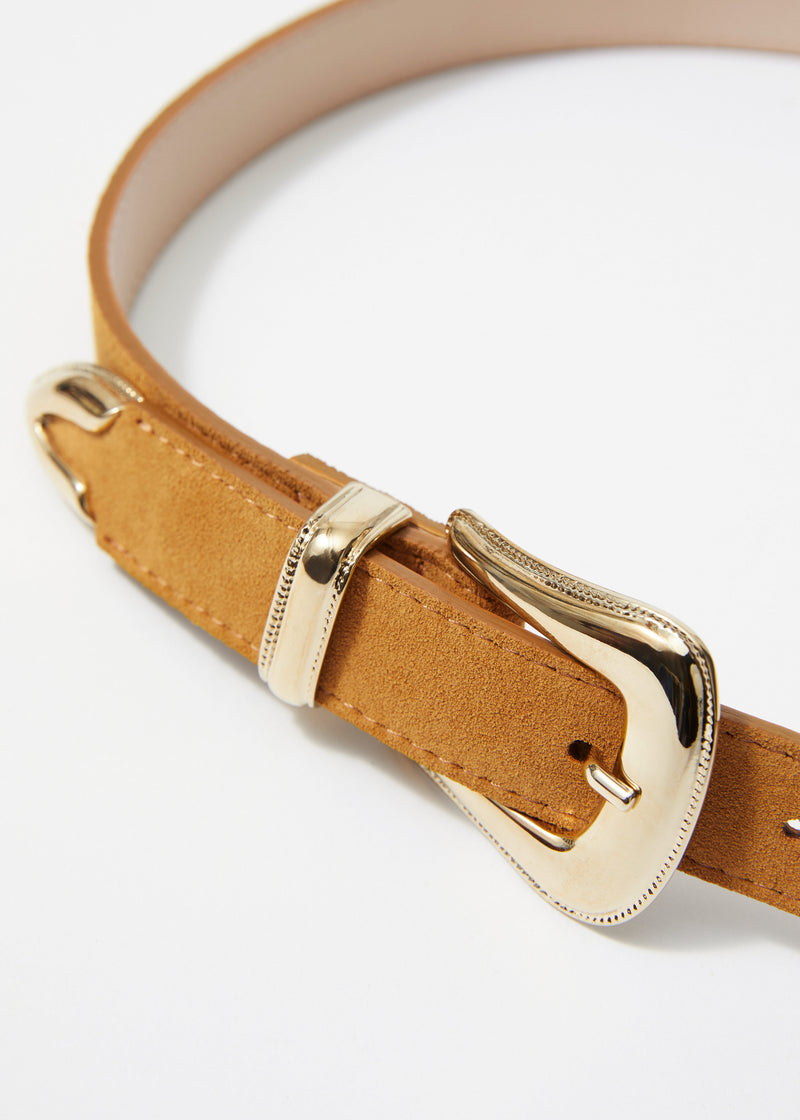 Belt P Ellis Mid Waist Belt - Beige - Women