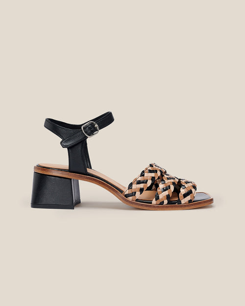 Edith Multi Negro ankle boots
