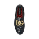 Mocassins - Dolce & Gabbana Ariosto Paillettes - Black