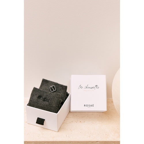 Chaussette Les Joaquim - Gris Anthracite - Femme