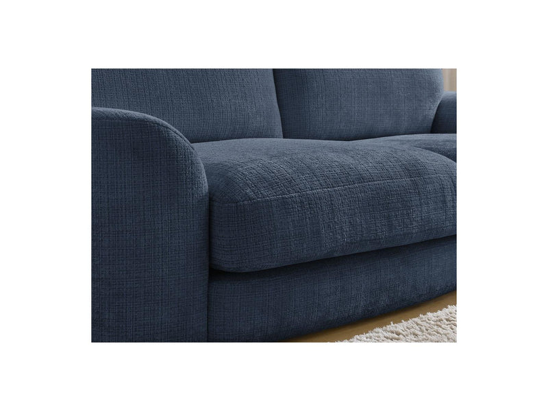 Canapé Droit Fixe - Leonore - Tissu Texturé
