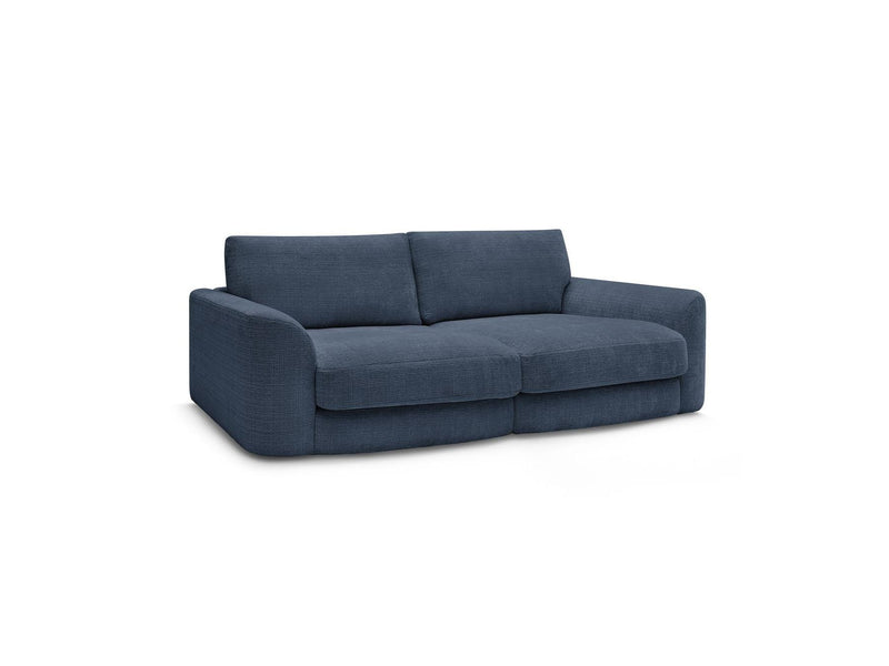 Canapé Droit Fixe - Leonore - Tissu Texturé