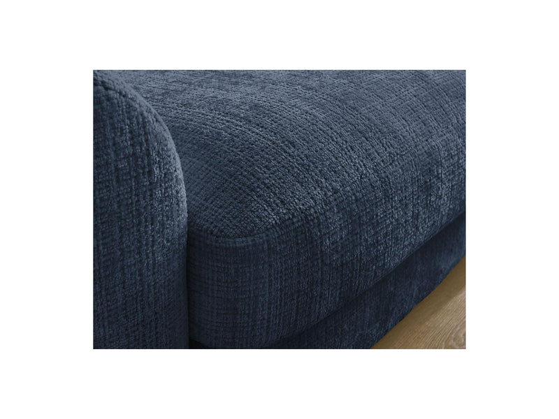 Canapé D'Angle Fixe - Leonore - Tissu Texturé - Angle Droit