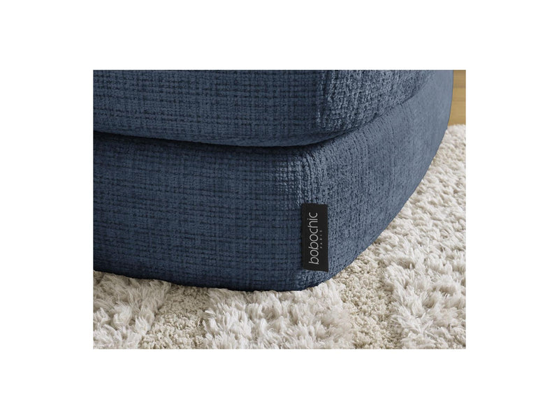 Canapé D'Angle Fixe - Leonore - Tissu Texturé - Angle Droit