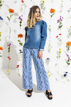 The Iggy Python Blue Pants