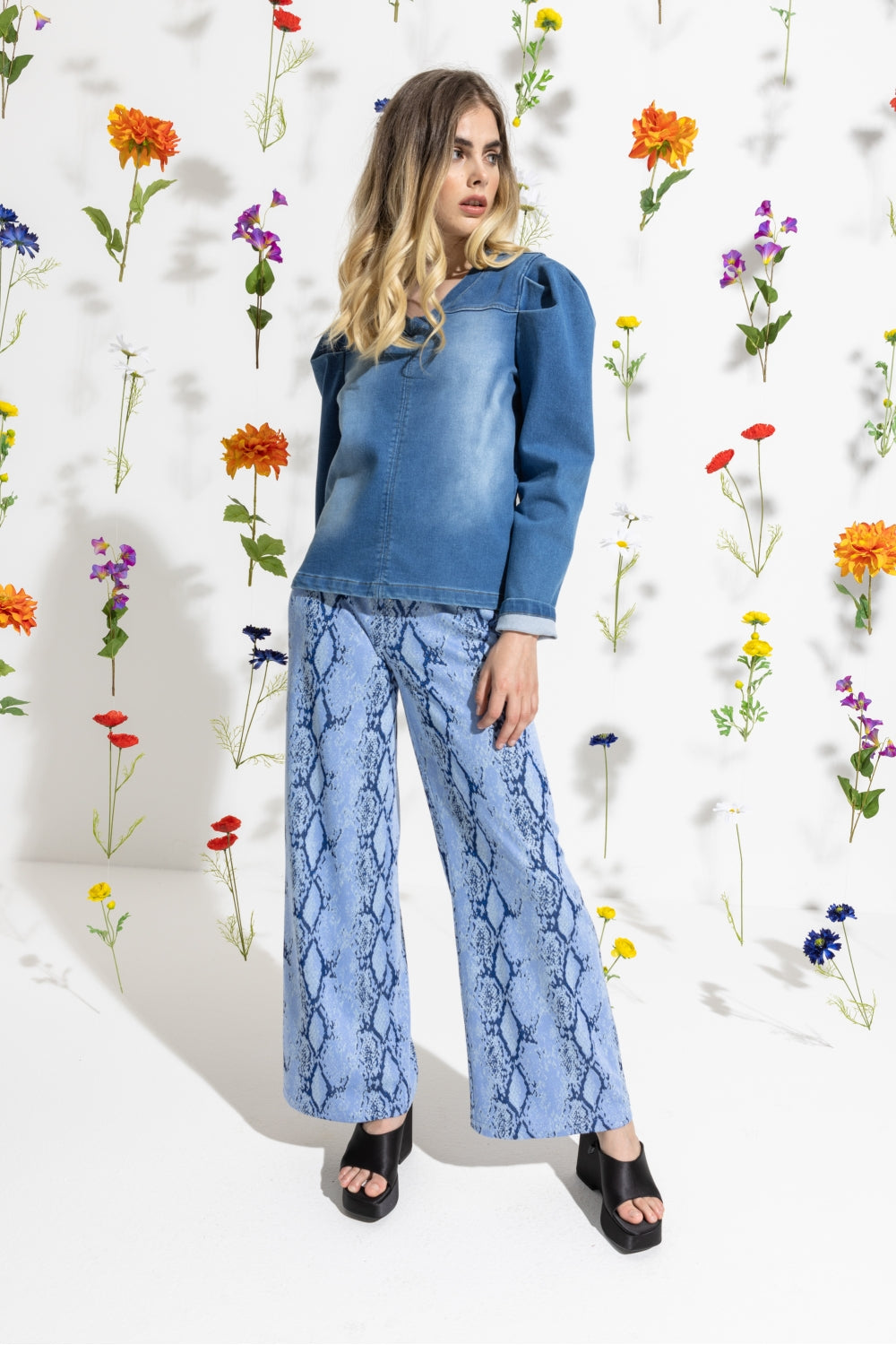 The Iggy Python Blue Pants