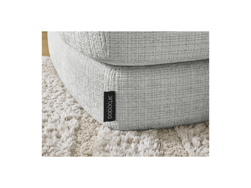 Canapé D'Angle Fixe - Leonore - Tissu Texturé - Angle Gauche