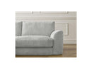 Canapé D'Angle Fixe - Leonore - Tissu Texturé - Angle Gauche