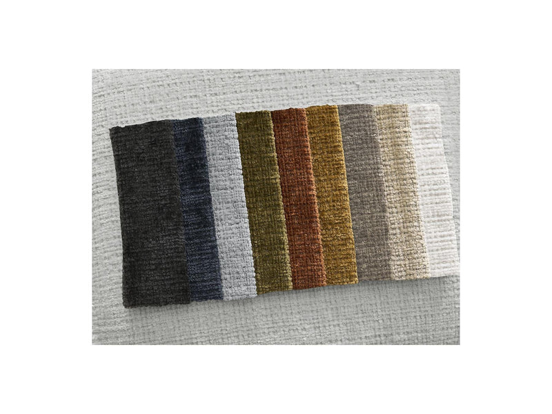 Canapé D'Angle Fixe - Leonore - Tissu Texturé - Angle Gauche