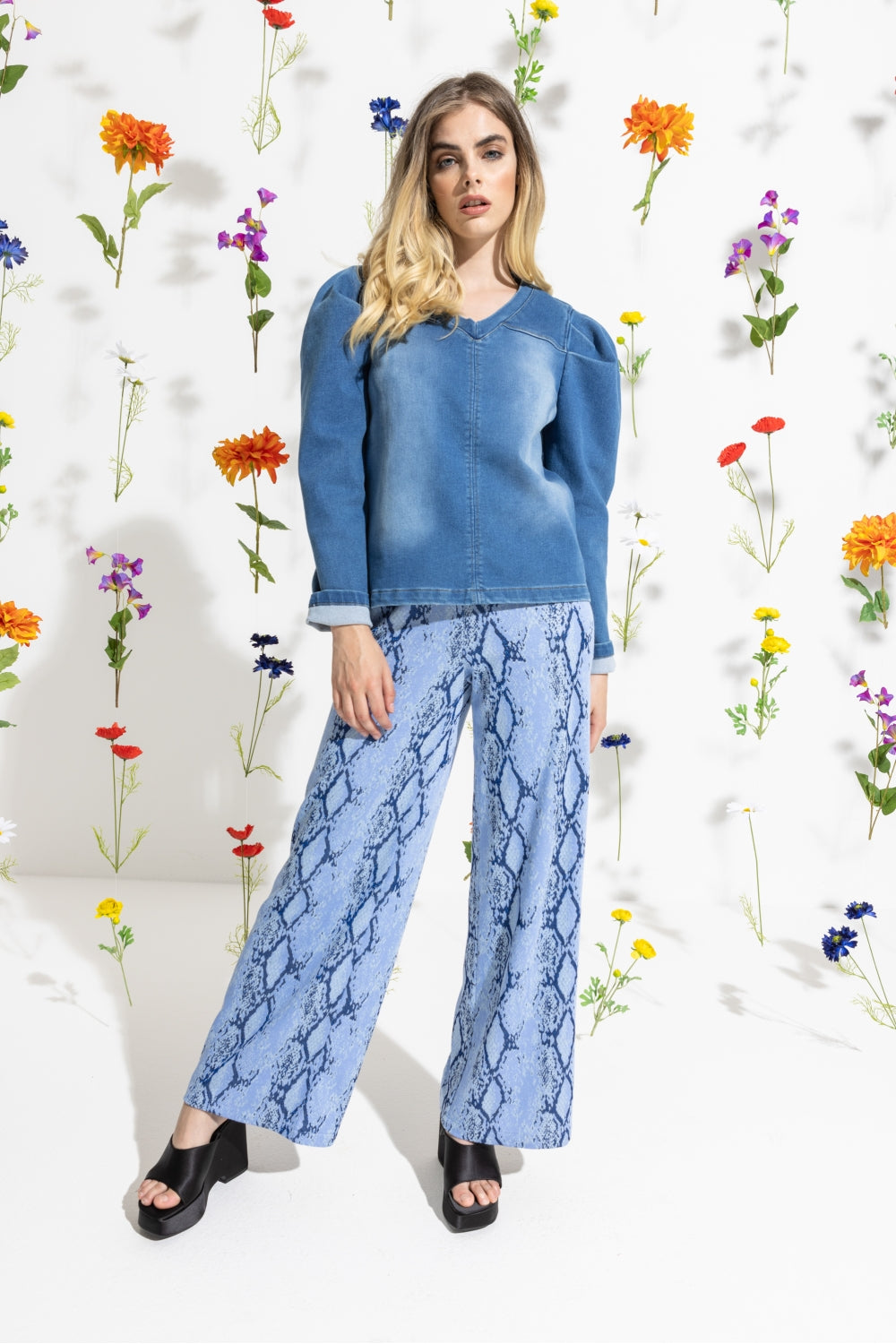 The Iggy Python Blue Pants
