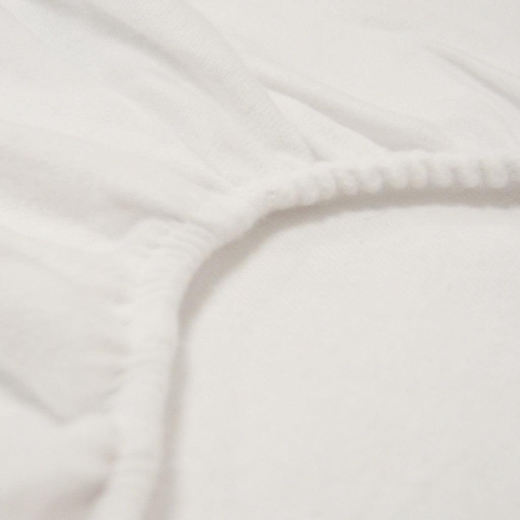 Uni Molleton Gratte - Drap Housse - Blanc