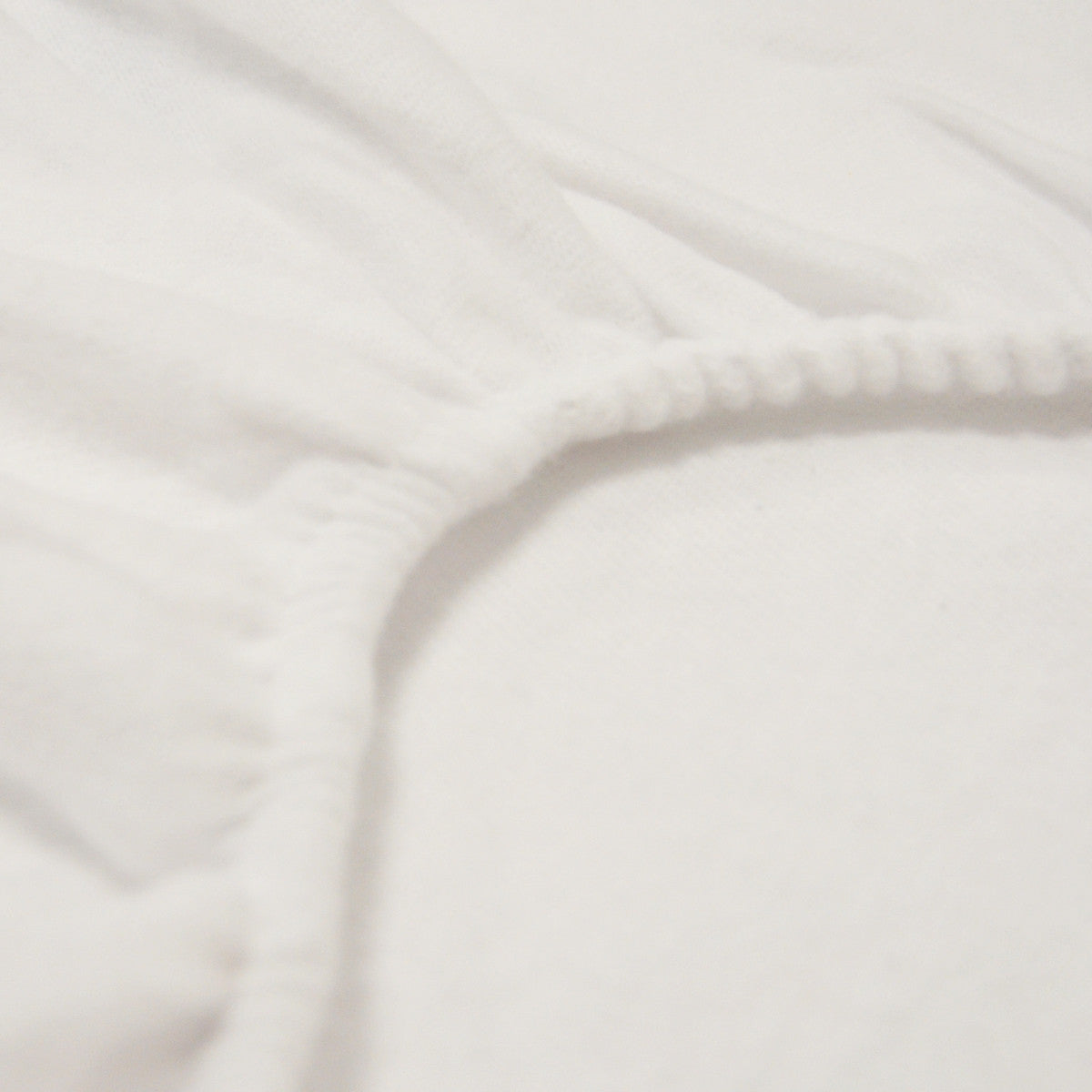 Uni Molleton Gratte - Drap Housse - Blanc