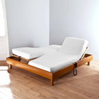 Uni Molleton Gratte - Drap Housse Double - Blanc