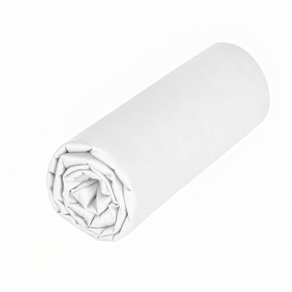 Uni Percale - Drap Housse - Blanc
