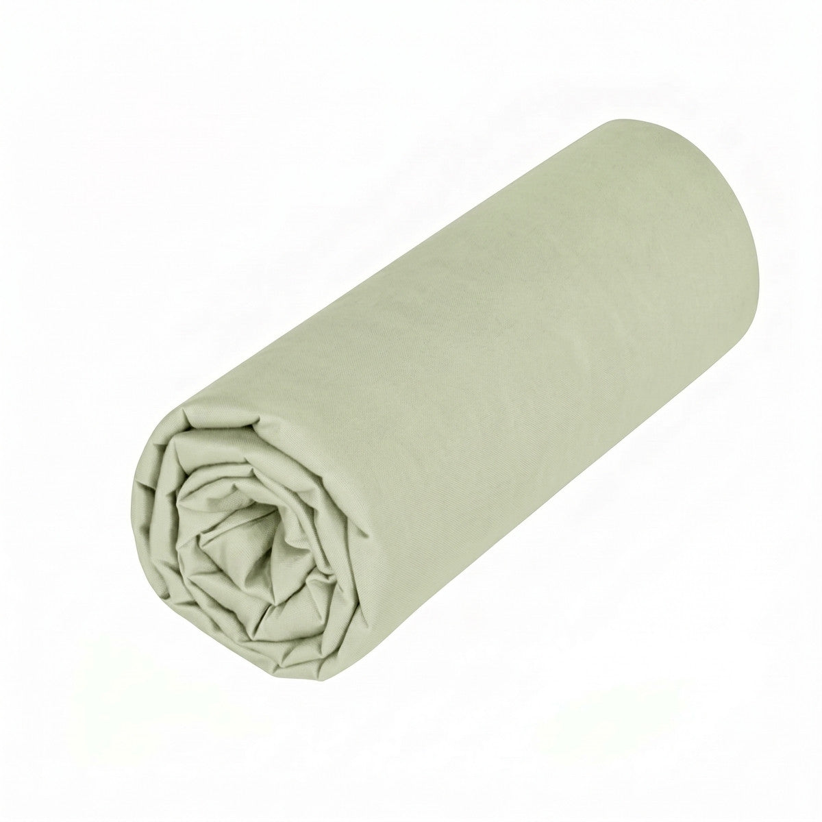 Uni Percale - Drap Housse Double - Mousse