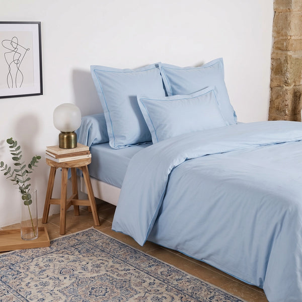 Uni Percale - Taie Traversin - Horizon
