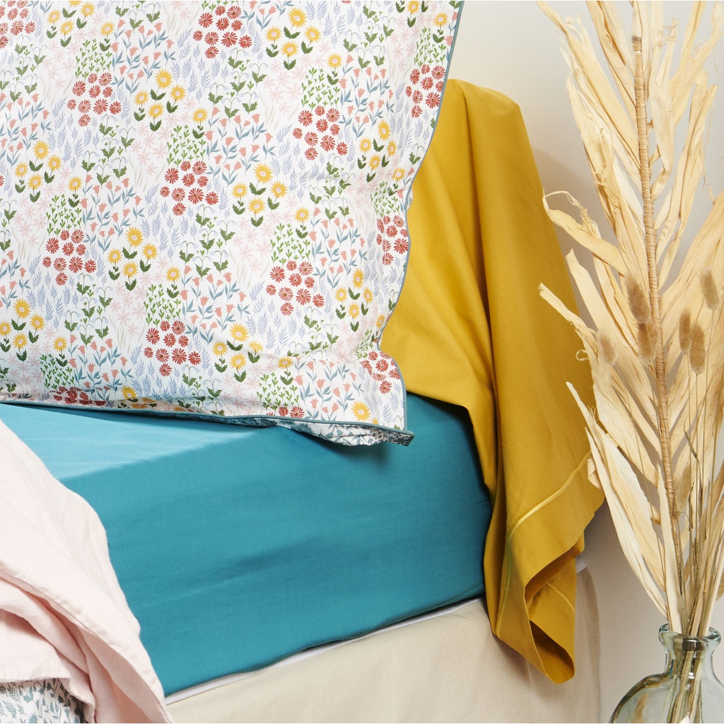 Uni Percale - Drap Housse - Canard
