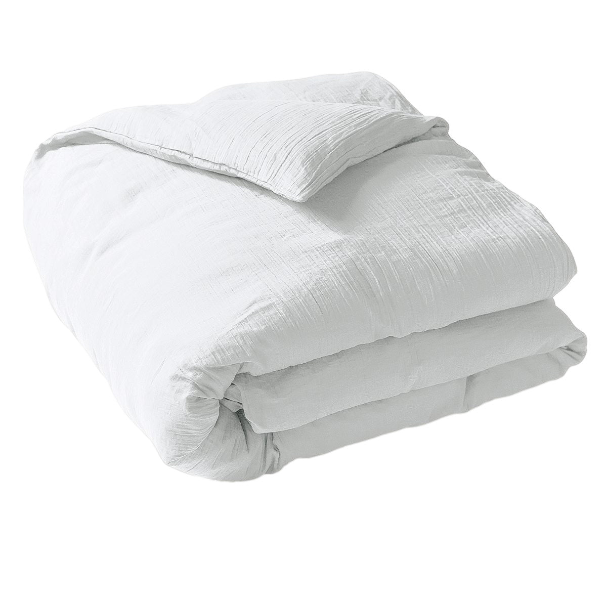 Gaze De Coton - Housse Couette - Blanc