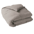 Gaze De Coton - Housse Couette - Gris
