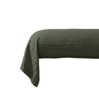 Gaze De Coton - Taie Traversin - Vert Sapin