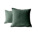 Gaze De Coton - Taie Oreiller - Vert Sapin