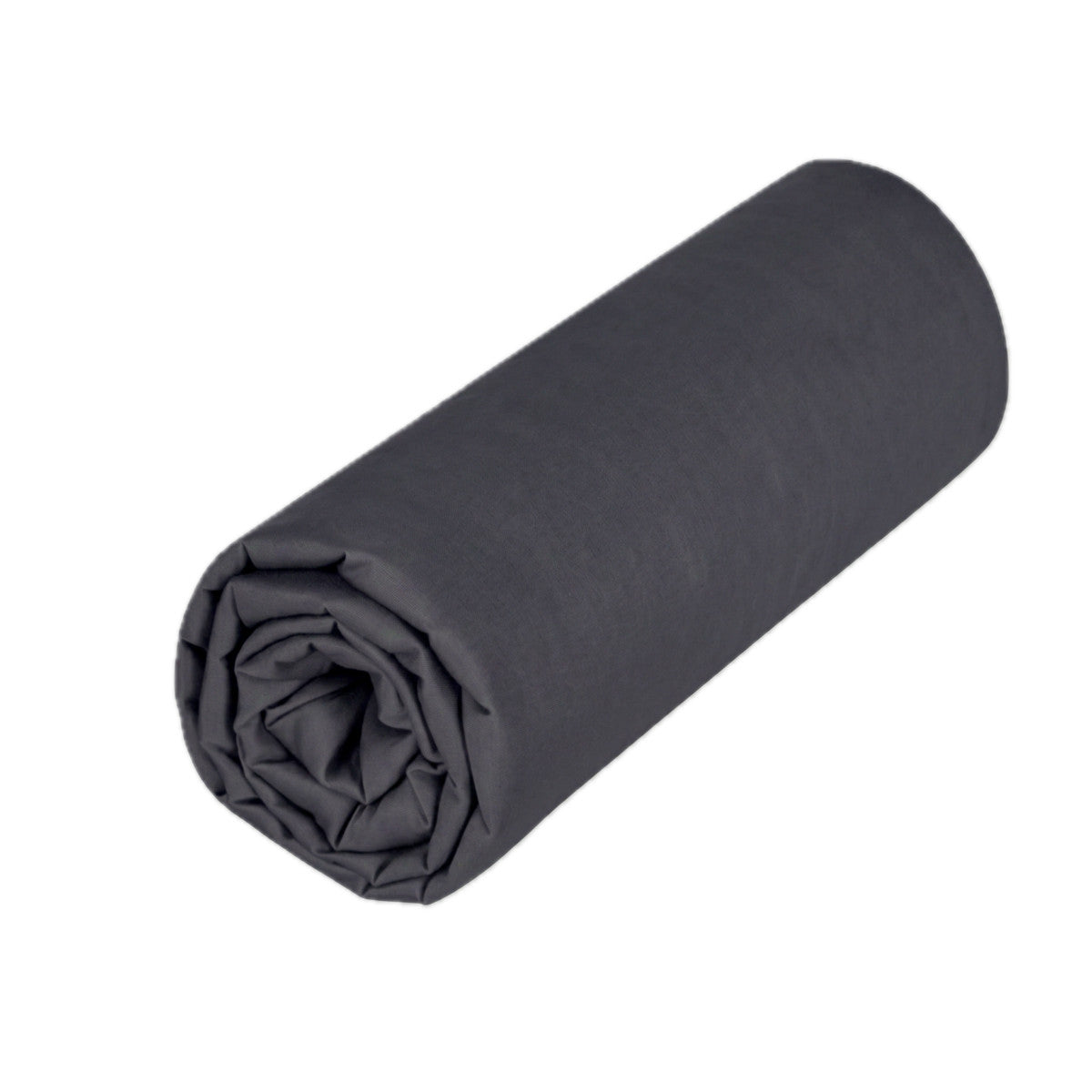 Uni Percale - Drap Housse - Anthracite