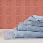 Sdb Unin 500Gr/M2 - Drap De Bain - Bleu Acier