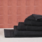 Sdb Unin 500Gr/M2 - Serviette - Noir