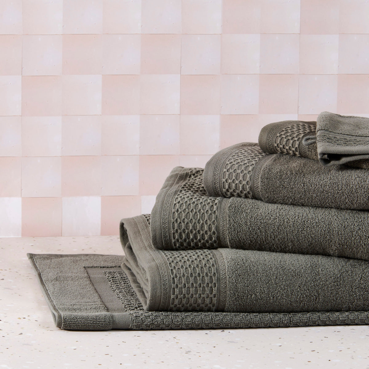Sdb Unin 500Gr/M2 - Drap De Bain - Noir