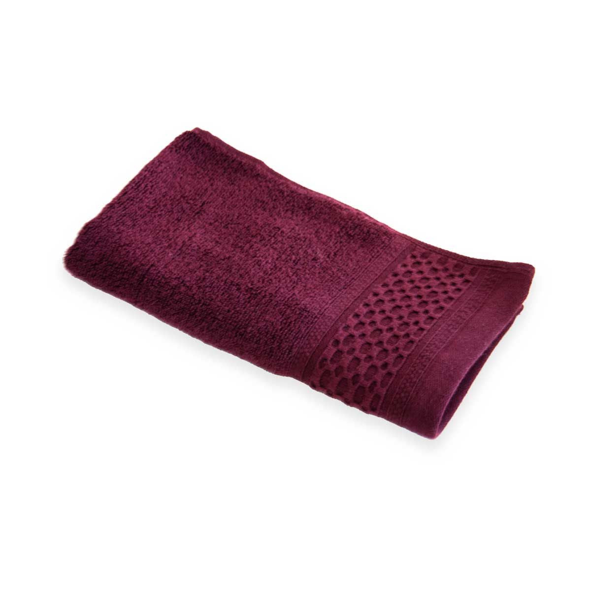 Sdb Unin 500Gr/M2 - Serviette Invitee - Prune