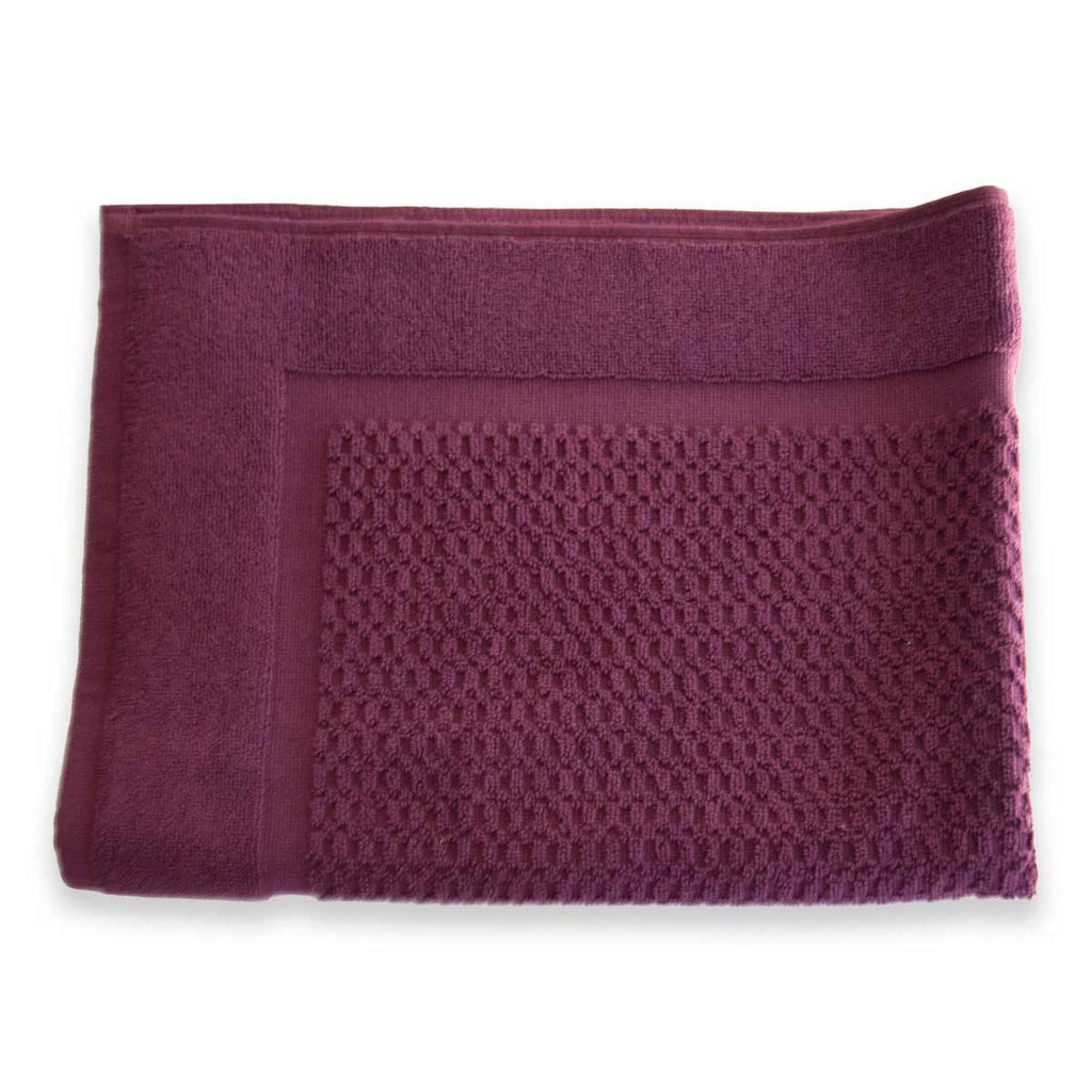 Sdb Unin 500Gr/M2 - Tapis De Bain - Prune