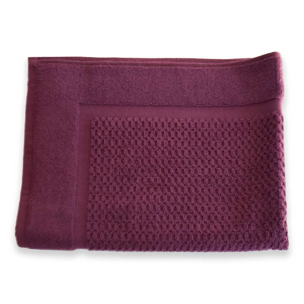 Sdb Unin 500Gr/M2 - Tapis De Bain - Prune
