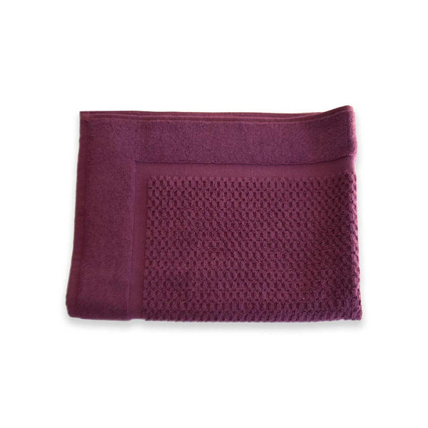 Bath Mat - 500Gr/M2 - Cotton Terry - Plum