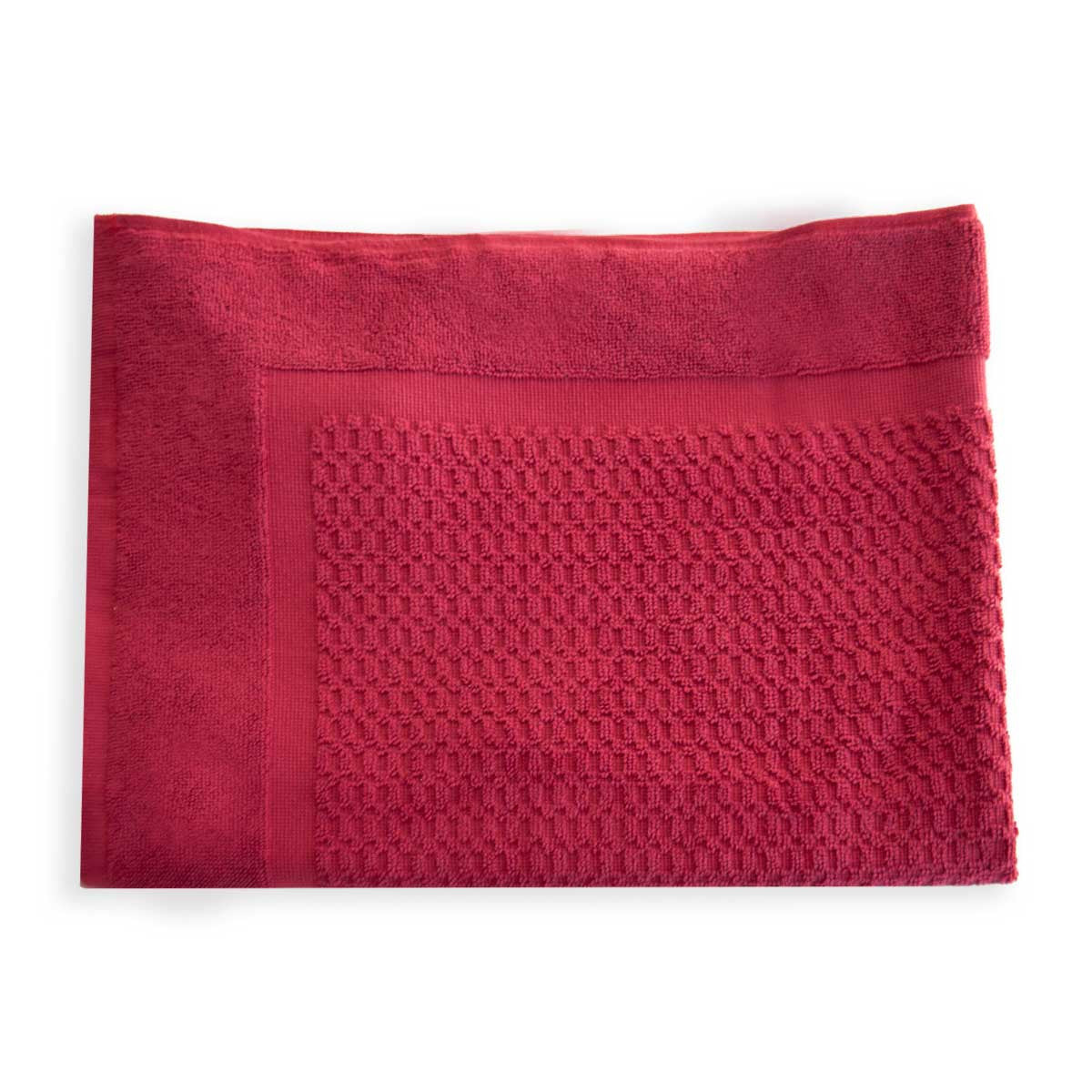 Sdb Unin 500Gr/M2 - Tapis De Bain - Carmin