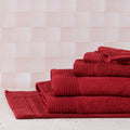 Sdb Unin 500Gr/M2 - Serviette Invitee - Carmin