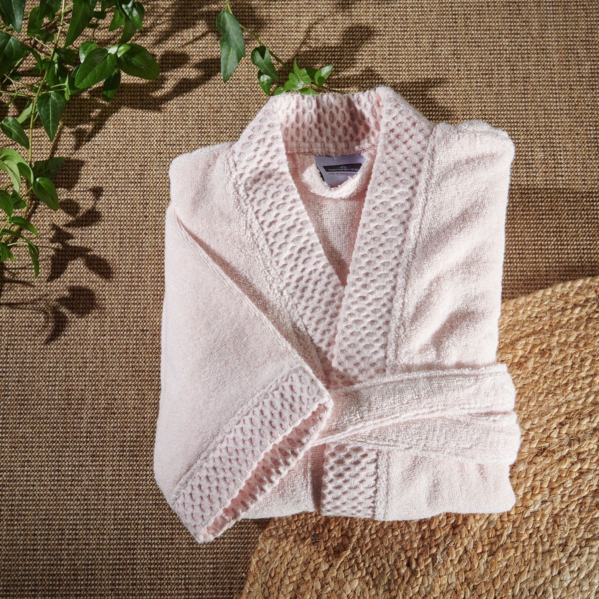 Sdb Unin 500Gr/M2 - Peignoir - Rose Pale