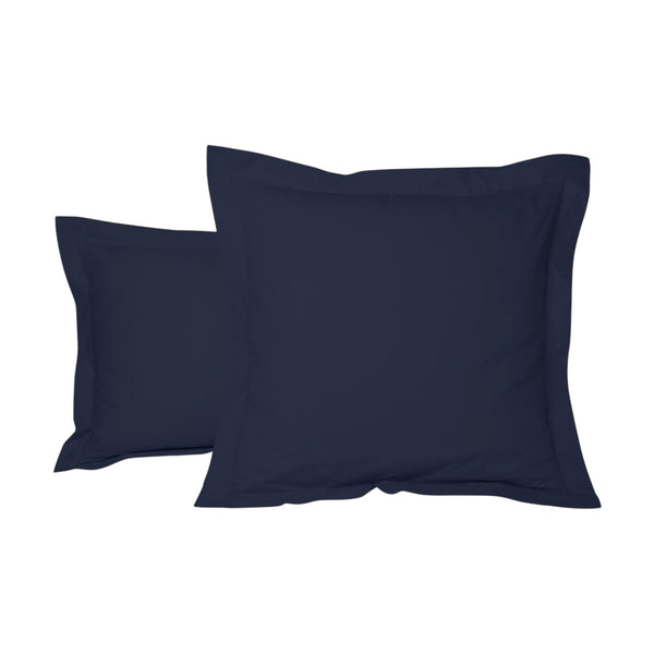 Uni Percale - Taie Oreiller - Marine