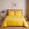 Uni Percale - Drap Housse - Safran