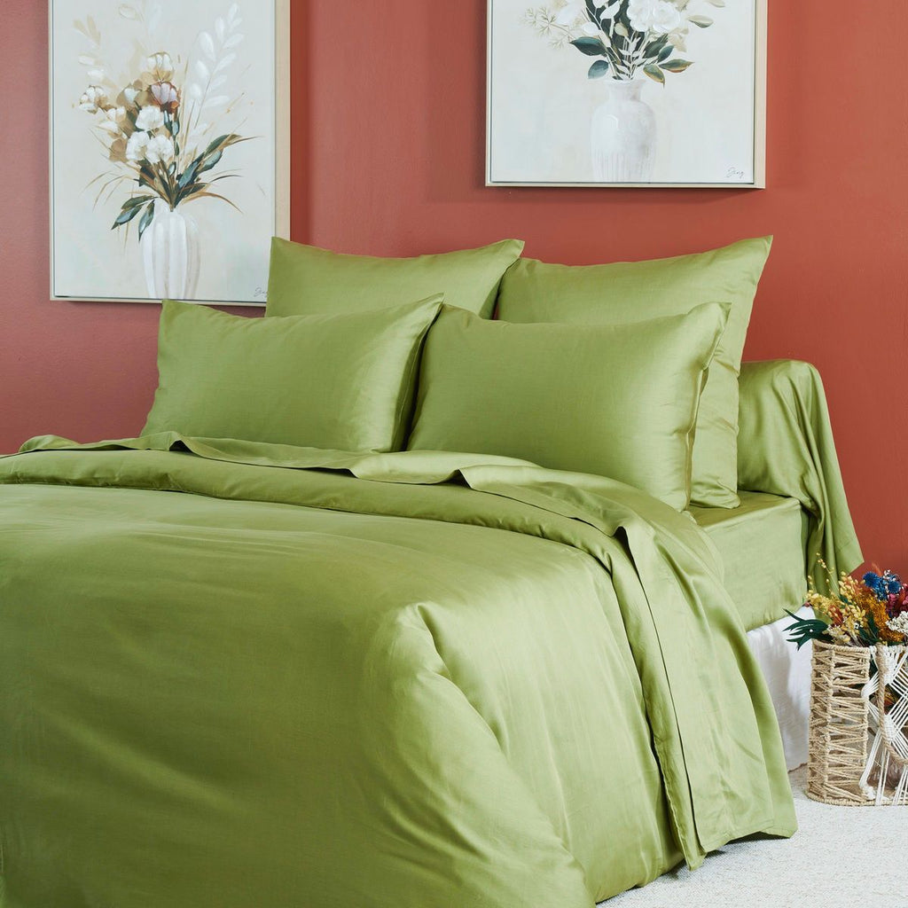 Douce Nuit - Housse Couette - Olive