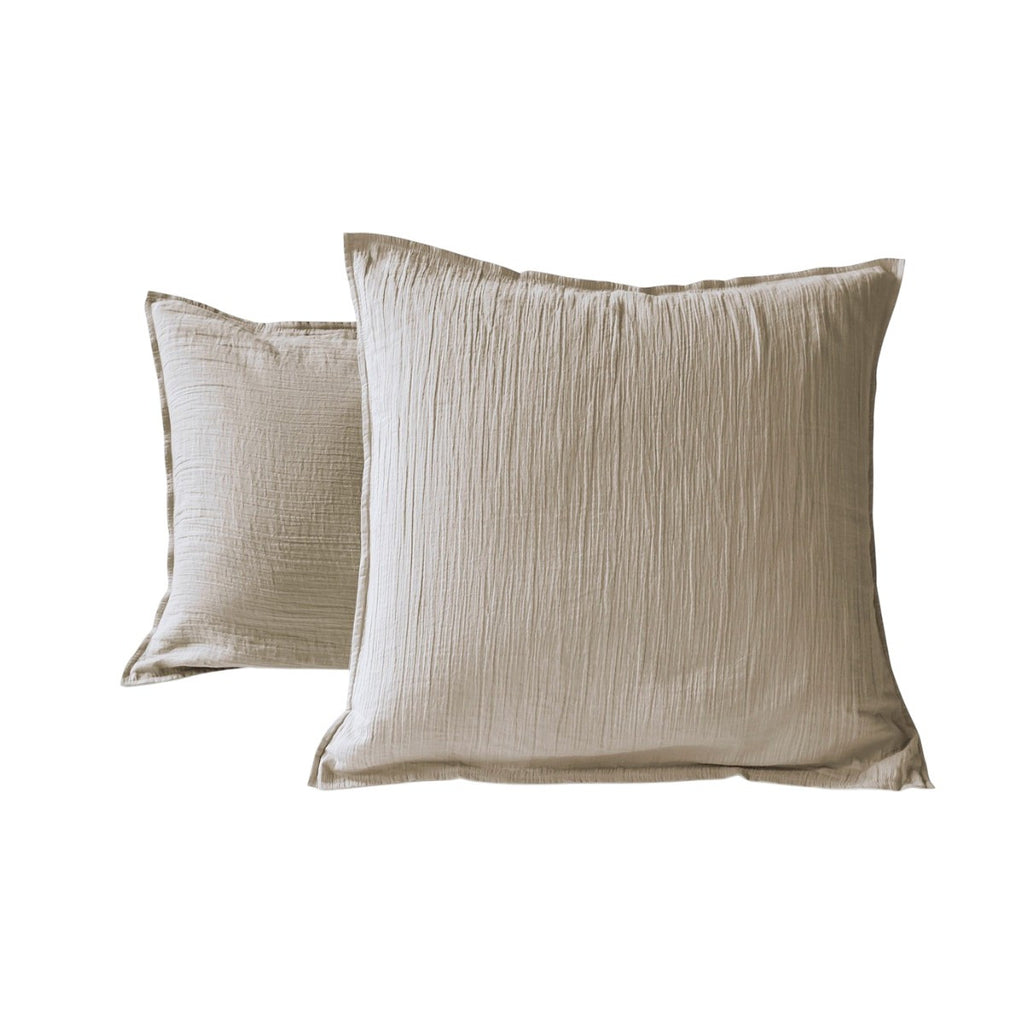 Gaze De Coton - Taie Oreiller - Gris