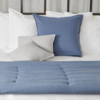 Gaze De Coton - Edredon - Bleu Jean
