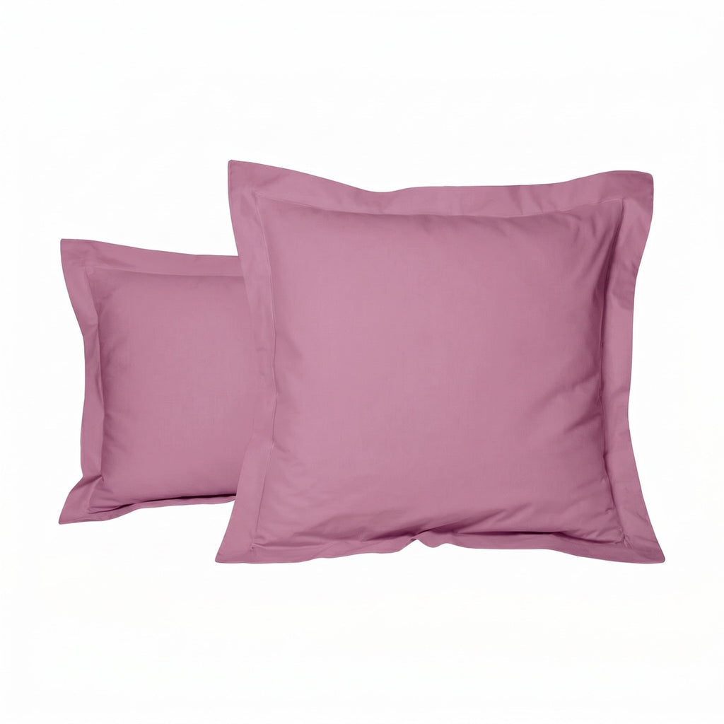 Uni Percale - Taie Oreiller - Prune