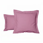 Uni Percale - Taie Oreiller - Prune