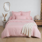 Uni Percale - Drap Housse - Rose Dragee
